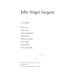 John Singer Sargent /