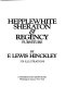 Hepplewhite, Sheraton & Regency furniture /