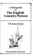 A field guide to the English country parson /