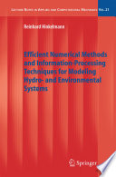 Efficient numerical methods and information-processing techniques for modeling hydro and environmental systems /