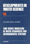 Time series modelling of water resources and environmental systems /