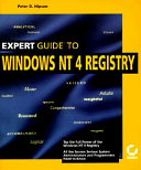 Expert guide to Windows NT 4 Registry /