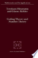 Coding theory and number theory /