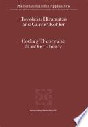 Coding Theory and Number Theory /