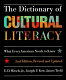 The dictionary of cultural literacy /