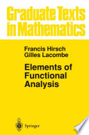 Elements of Functional Analysis /