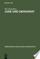 Jude und Demokrat : Erinnerungen eines Münchener Rechtsanwalts, 1883 bis 1939 /
