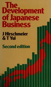 The development of Japanese business, 1600-1980 /