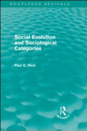 Social evolution and sociological categories /