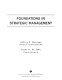 Strategic management : competitiveness and globalization : cases /