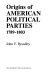 Origins of American political parties, 1789-1803 /