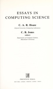 Essays in computing science /