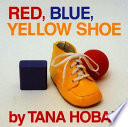 Red, blue, yellow shoe /