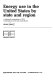 Energy use in the United States by state and region : a statistical compendium of 1972 consumption, prices, and expenditures /