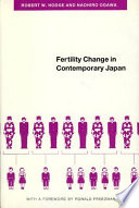 Fertility change in contemporary Japan /