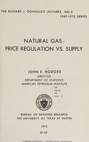 Natural gas: price regulation vs. supply /