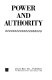 Power and authority ; [transformation of campus governance] /