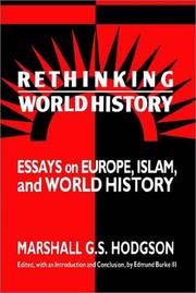 Rethinking world history : essays on Europe, Islam, and world history /