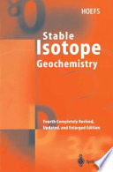 Stable isotope geochemistry /