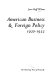American business & foreign policy, 1920-1933.