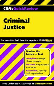 Criminal justice /