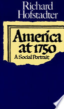 America at 1750 : a social portrait /