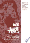 Oxygen Transport to Tissue XVI /