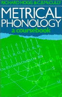 Metrical phonology : a coursebook /