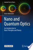 Nano and Quantum Optics : An Introduction to Basic Principles and Theory /