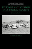 Religion and custom in a Muslim society : the Berti of Sudan /