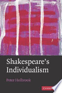 Shakespeare's individualism /