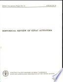 Historical review of EIFAC activities /