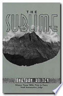 The sublime : poems /