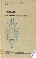 Tanaids : keys and notes for the identification of the species /