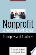 Nonprofit organizations : principles and practices /