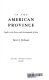 In the American province : studies in the history and historiography of ideas /