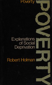 Poverty : explanations of social deprivation /
