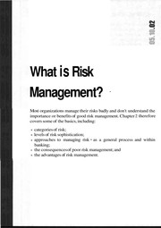 Risk management /