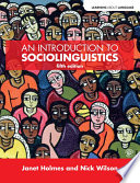 An introduction to sociolinguistics /
