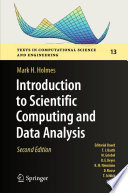 Introduction to Scientific Computing and Data Analysis /