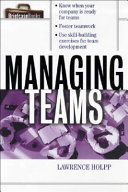 Managing teams /