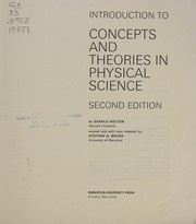 Introduction to concepts and theories in physical science /