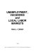 Unemployment, vacancies, and local labor markets /