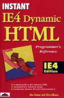 Instant IE4 dynamic HTML, IE4 edition /