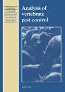 Analysis of vertebrate pest control /