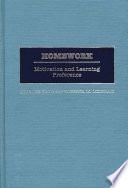 Homework : motivation and learning preference /