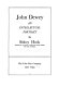 John Dewey, an intellectual portrait /