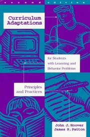 Curriculum adaptations for students with learning and behavior problems : principles and practices /