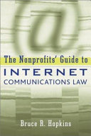 The nonprofits' guide to Internet communications law /