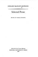 Selected prose /